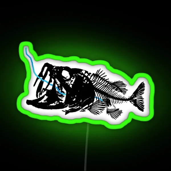HOOKED FOR LIFE RGB Neon Sign