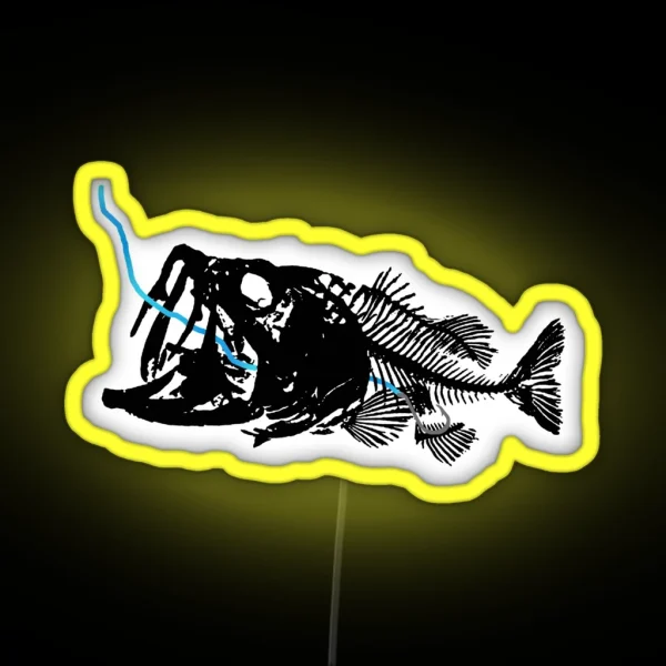 HOOKED FOR LIFE RGB Neon Sign