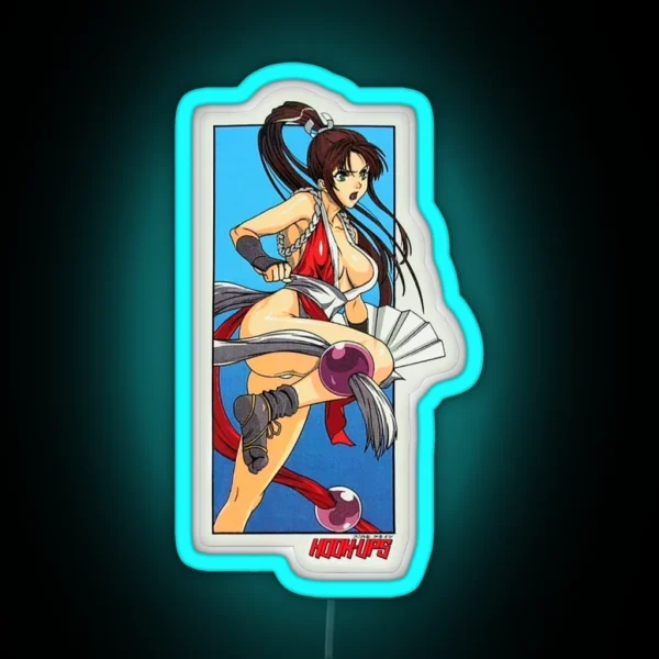 Hookups Hook Ups Mai RGB Neon Sign