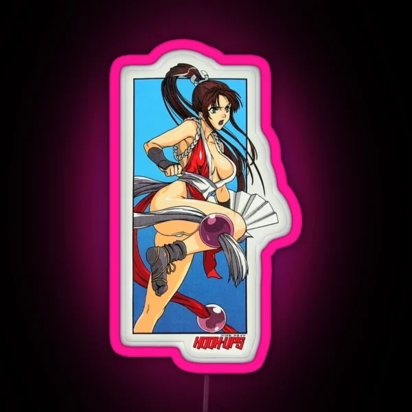 Hookups Hook Ups Mai RGB Neon Sign