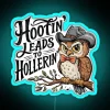 Hootin Leads To Hollerin Owl RGB Neon Sign - Image 3