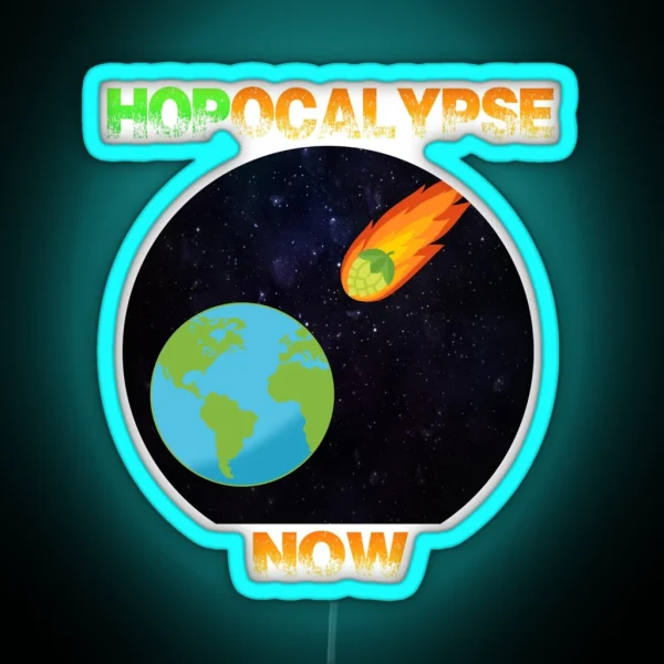 Hopocalypse RGB Neon Sign