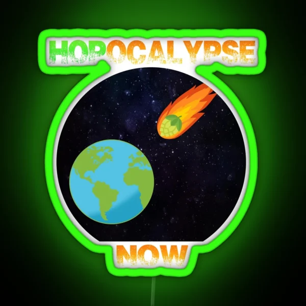 Hopocalypse RGB Neon Sign