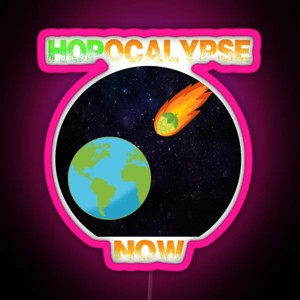 Hopocalypse RGB Neon Sign