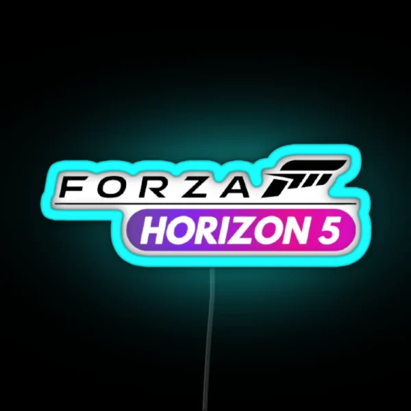 Horizon 5 RGB Neon Sign