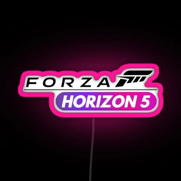 Horizon 5 RGB Neon Sign