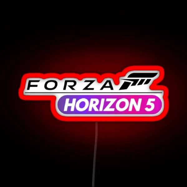 Horizon 5 RGB Neon Sign