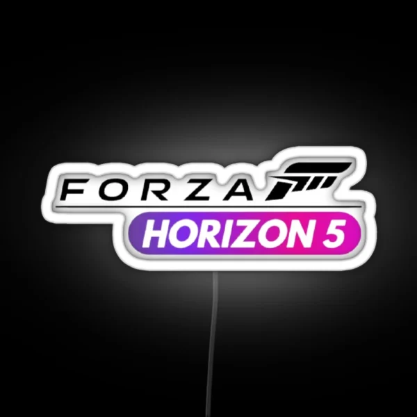 Horizon 5 RGB Neon Sign