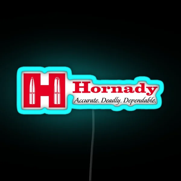 Hornady Manufacturing Company RGB Neon Sign