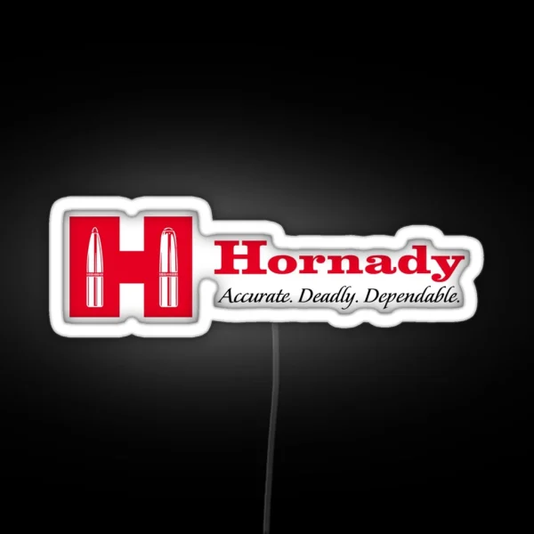 Hornady Manufacturing Company RGB Neon Sign