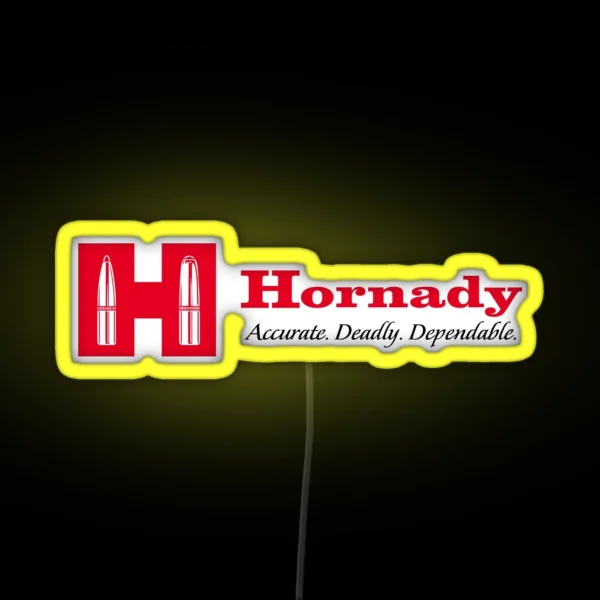 Hornady Manufacturing Company RGB Neon Sign