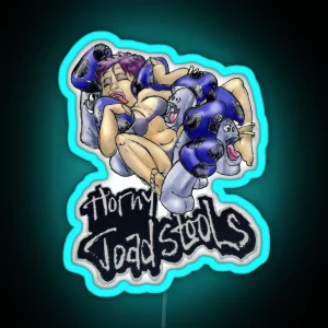 Horny Toadstools RGB Neon Sign