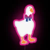 Horrible Goose Bisexual Flag Ribbon RGB Neon Sign - Image 6