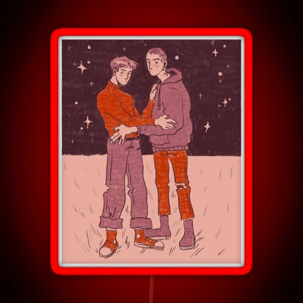 Horror Movie Twins RGB Neon Sign