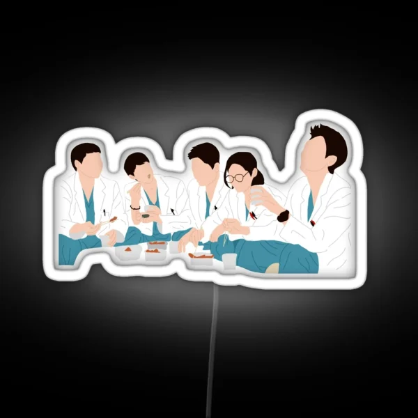 Hospital Playlist Led RGB Neon Sign