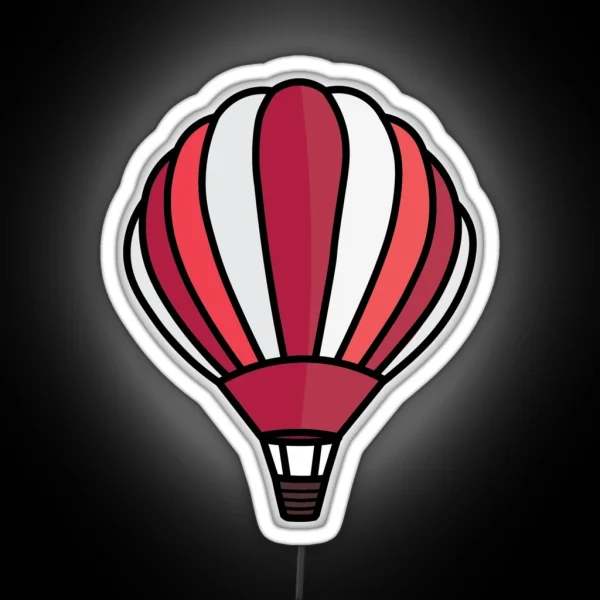 Hot Air Balloon RGB Neon Sign