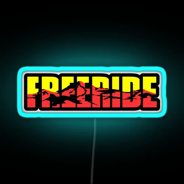 Hot Freeride RGB Neon Sign