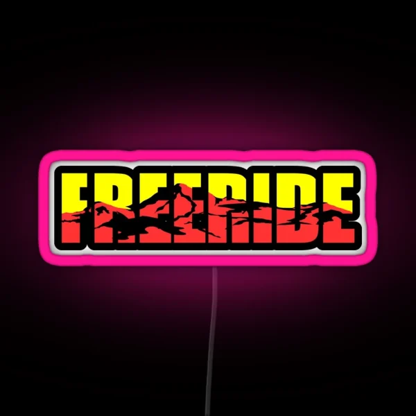 Hot Freeride RGB Neon Sign