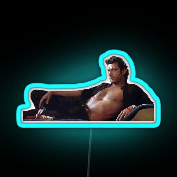 Hot Jurassic Jeff Led RGB Neon Sign