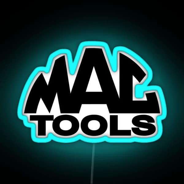HOT New Mac Tools Mechanics Automotive Parts Racing RGB Neon Sign