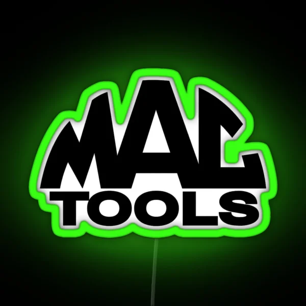 HOT New Mac Tools Mechanics Automotive Parts Racing RGB Neon Sign