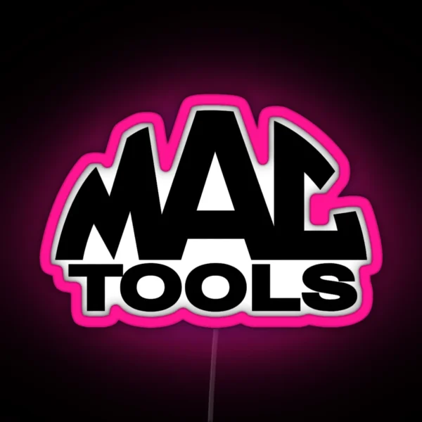 HOT New Mac Tools Mechanics Automotive Parts Racing RGB Neon Sign