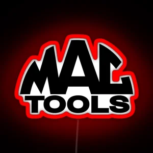 HOT New Mac Tools Mechanics Automotive Parts Racing Garage RGB Neon Sign
