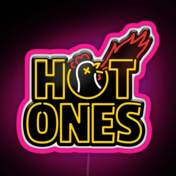 HOT ONES RGB Neon Sign