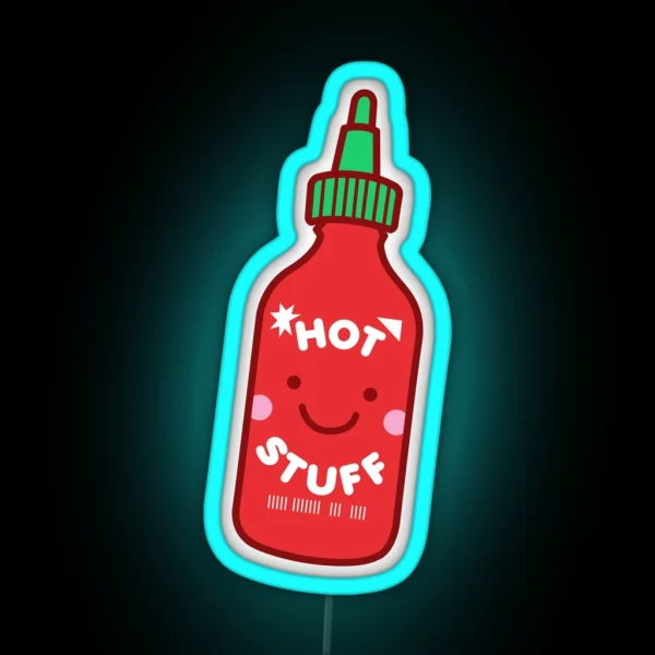 Hot Stuff RGB Neon Sign