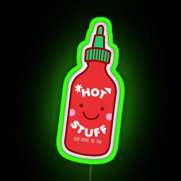 Hot Stuff RGB Neon Sign
