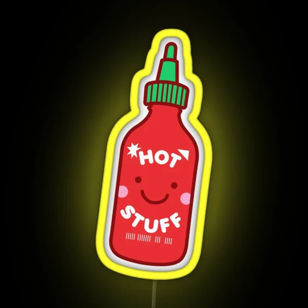 Hot Stuff RGB Neon Sign