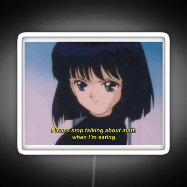Hotaru Tomoe Sailor Saturn Premium RGB Neon Sign