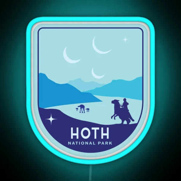 Hoth RGB Neon Sign