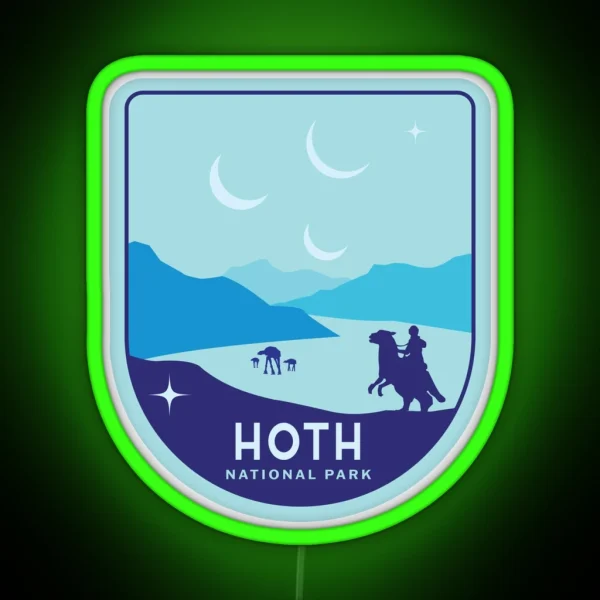 Hoth RGB Neon Sign