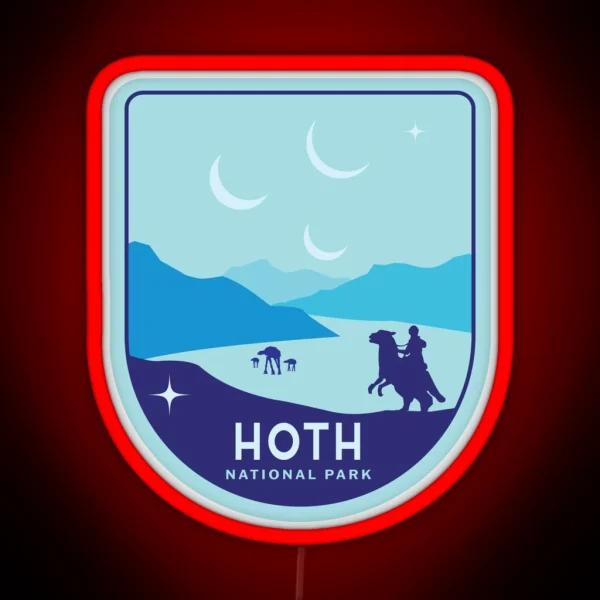 Hoth RGB Neon Sign