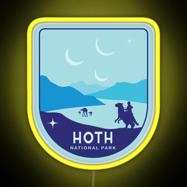 Hoth RGB Neon Sign