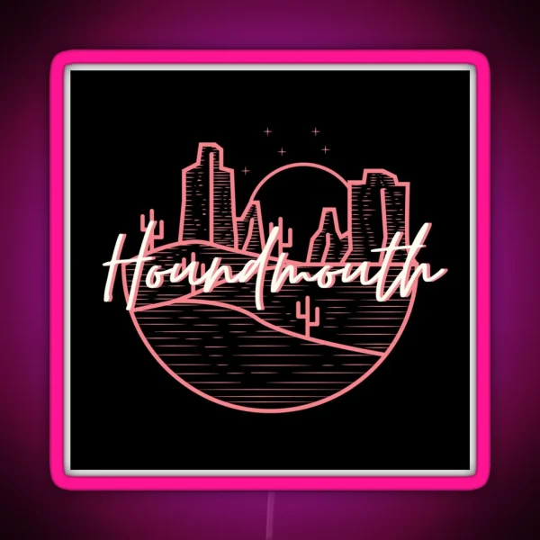 Houndmouth Neon Sign RGB Neon Sign