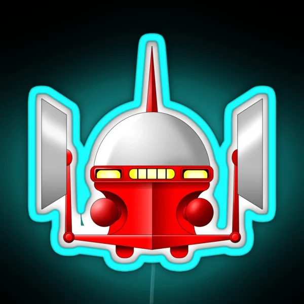 Hovercraft Mazinger RGB Neon Sign
