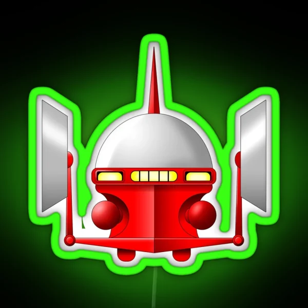 Hovercraft Mazinger RGB Neon Sign
