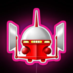 Hovercraft Mazinger RGB Neon Sign