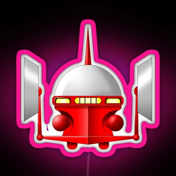 Hovercraft Mazinger RGB Neon Sign