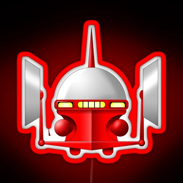 Hovercraft Mazinger RGB Neon Sign