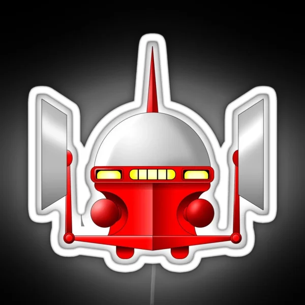 Hovercraft Mazinger RGB Neon Sign