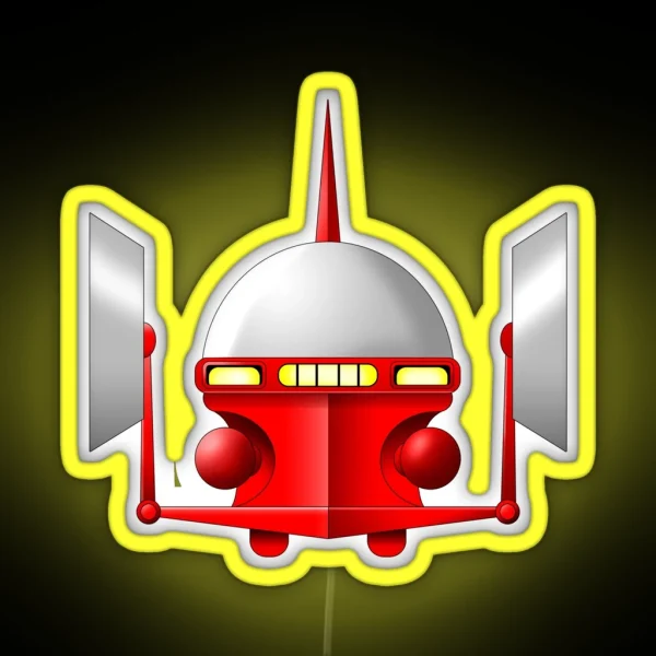 Hovercraft Mazinger RGB Neon Sign