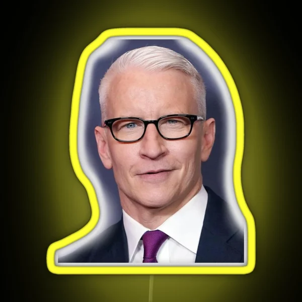 How Anderson Cooper I Could Catch You Blacklisted RGB Neon Sign