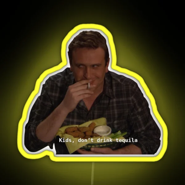 How I Met Your Mother Marshall Tequila RGB Neon Sign