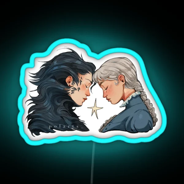 Howl And Sophie RGB Neon Sign