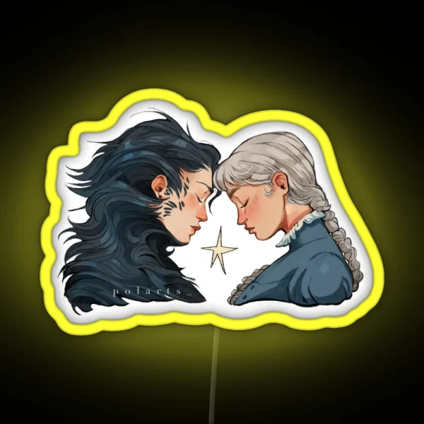 Howl And Sophie RGB Neon Sign