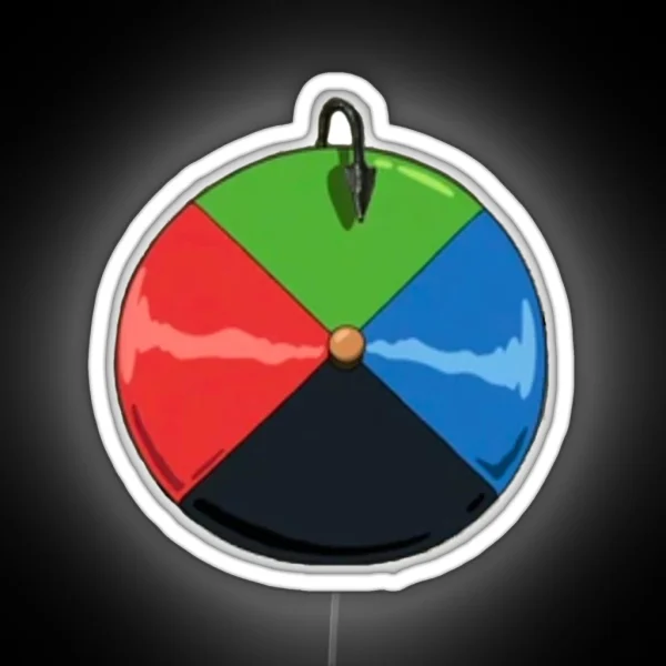 Howl S Moving Castle Door Portal Wheel RGB Neon Sign
