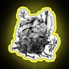Howl S Moving Castle Flying RGB Neon Sign - Image 5